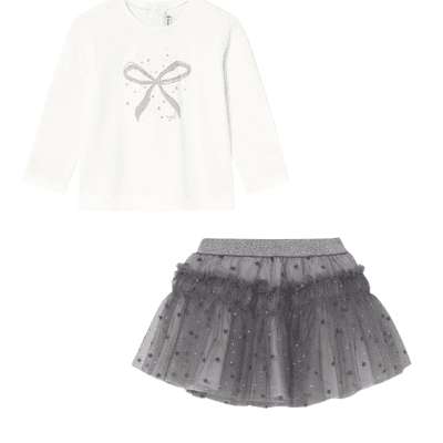 Mayoral tulle skirt set 2901