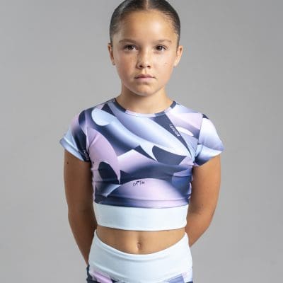 Bonini print top BNA407