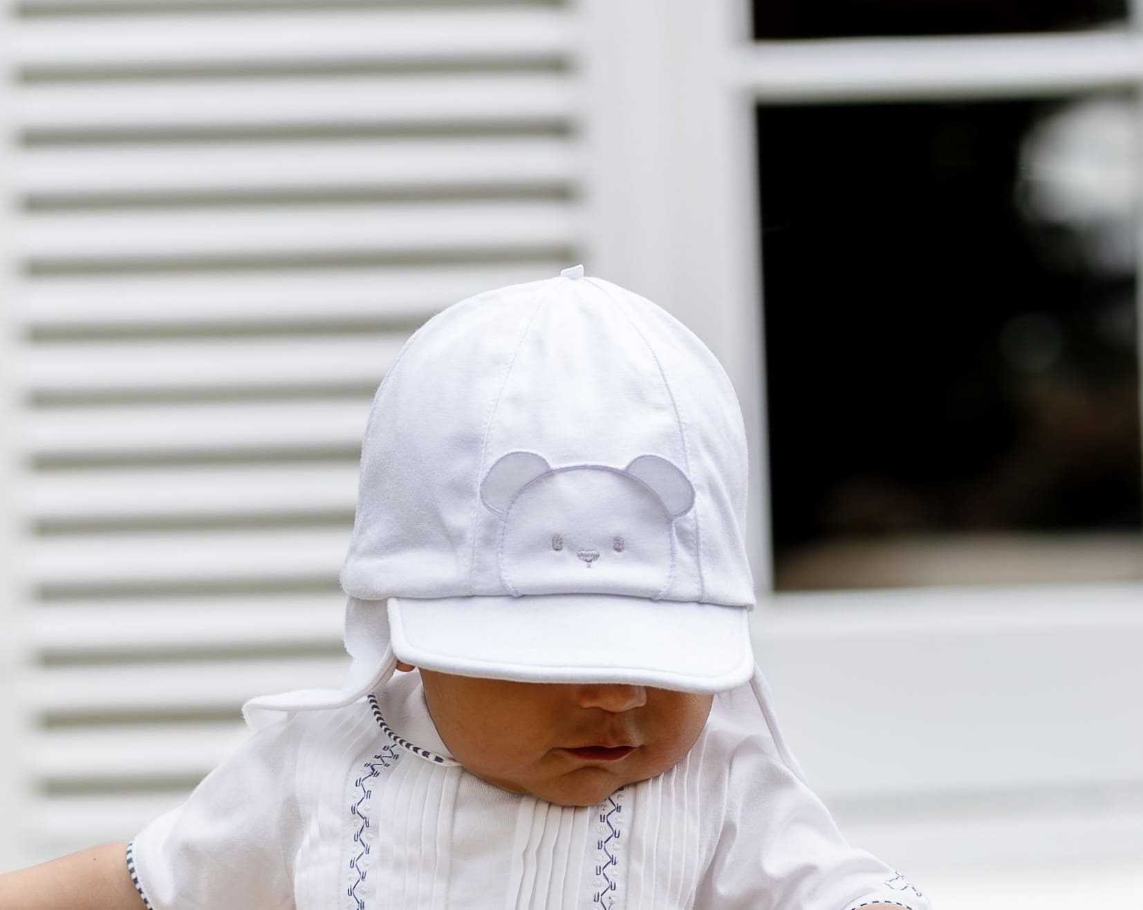 Emile et rose,new season,baby boy,lee,teddy,sun cap,4793WH