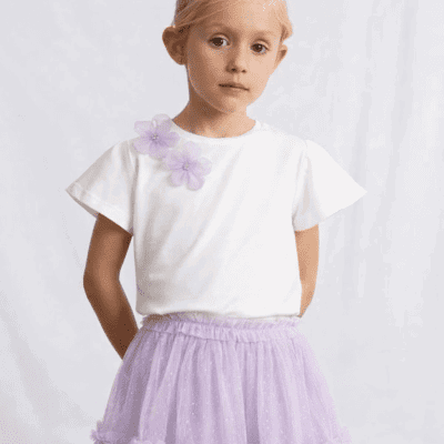 Mayoral mauve skirt set 3946