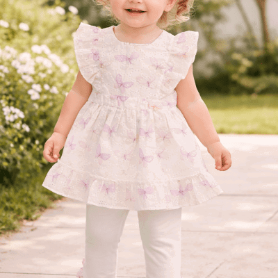 Mintini butterfly legging set 7226