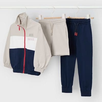 Mayoral tracksuit & short set 3883