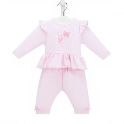 Dandelion teddy love velour set