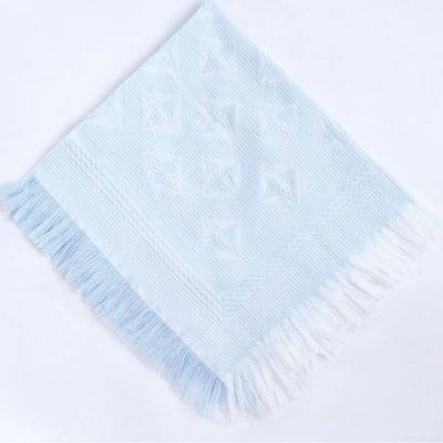 Dandelion blue shawl B103