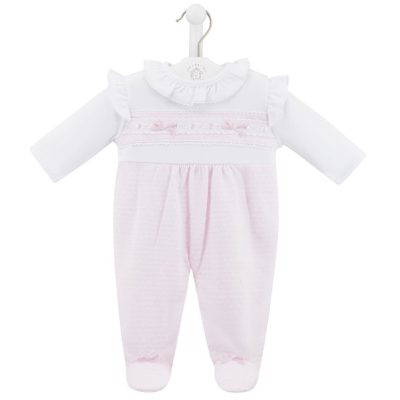 Dandelion pink ruffles all in one