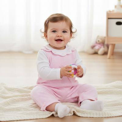 Mintini bow dungaree set