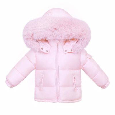 Wee Me pink puffer coat