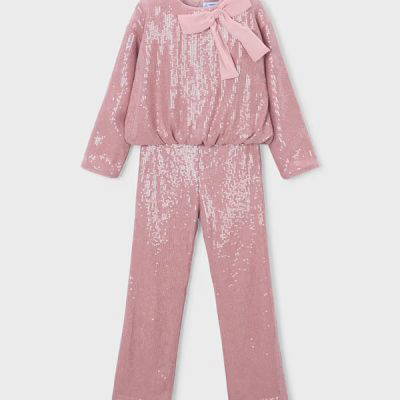 Mayoral pink sequin set 4528